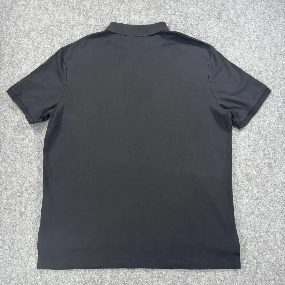 Polo Ralph Lauren Pima Soft Touch Polo Shirt Black Men's Size XL